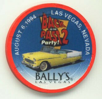 Bally's Back to the Past 2 NCV Casino Chip