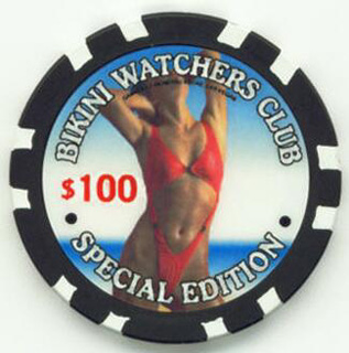 Bikini Watchers Club Fantasy Casino Chips 