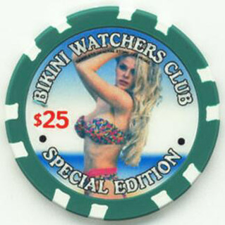 Bikini Watchers Club Fantasy Casino Chips 