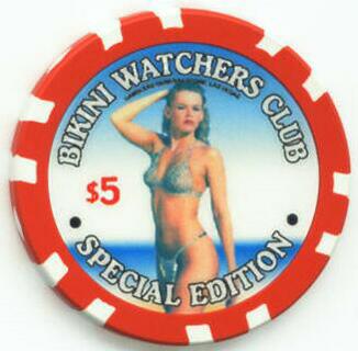 Bikini Watchers Club Fantasy Casino Chips 