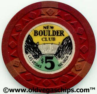 Las Vegas Boulder Club Rare $5 Casino Chip