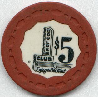 Las Vegas Boulder Club $5 Casino Chip