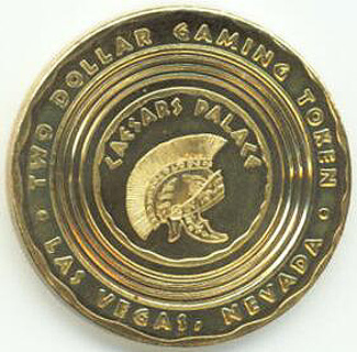 Las Vegas Caesars Palace $2 Slot Token