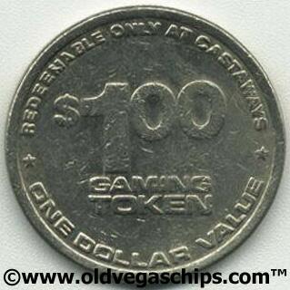 Las Vegas Castaways Casino $1 Gaming Token