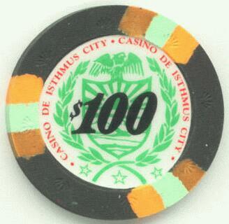 James Bond Casino De Isthmus City $100 Poker Chips