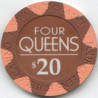 Las Vegas Four Queens $20 Casino Chip