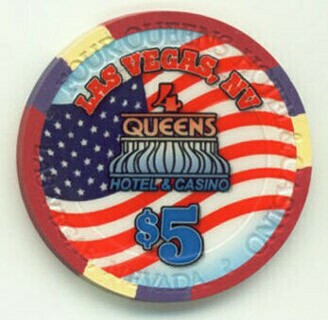Four Queens Hotel 4th of July 2011 $5 Casino Chip