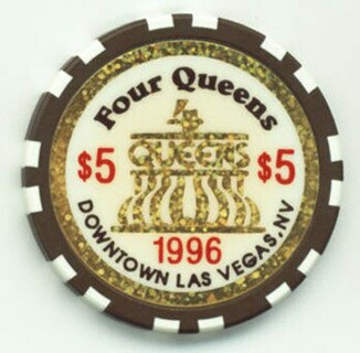 Four Queens Kentucky Derby 1996 $5 Casino Chip