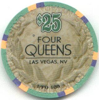 Four Queens Ides of March $25 Casino Chip 