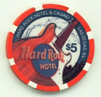 Hard Rock Rehab Summer 2011 $5 Casino Chip