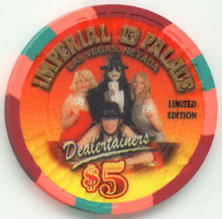 Imperial Palace Dealtainers 2004 $5 Casino Chip 