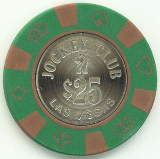 Las Vegas Jockey Club $25 Casino Chips