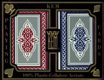 Kem Alhambra Bridge Size Plastic Playing Cards