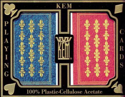 Kem Florence Bridge Regular Index Plastic Playing Cards