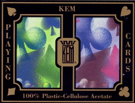 Kem "Impressions" Bridge Plastic Playing Cards