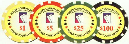 Poker Tournament Chips are Very High Quality Clay Poker Chips