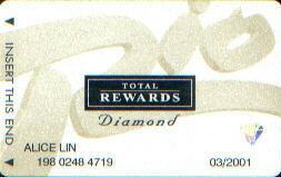 Rio Casino Diamond Slot Club Card