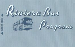 Riviera Casino Bus Program Gray Slot Club Card