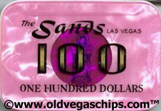 Las Vegas Sands Hotel $100 Baccarat Plaque