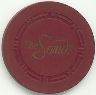 Sands Hotel Roulette Casino Chip