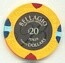Bellagio Casino $10 Poker Chip