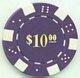 Las Vegas Gold $10 Poker Chip