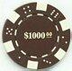 Las Vegas Gold $1000 Poker Chip
