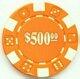 Las Vegas Gold $500 Poker Chip