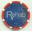 Hard Rock Hotel Rehab at the Pool 2010 $5 Casino Chip