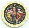 Ladies of Las Vegas $1 Casino Chip