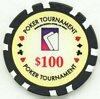 Poker Tournament $100 Poker Chip