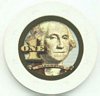 George Washington $1 Casino Chip