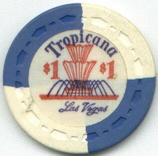 Tropicana $1 Casino Chip