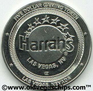 Harrah's Superbowl 2003 $5 Slot Token