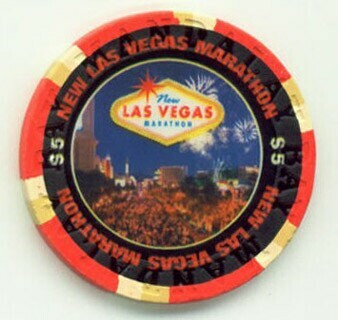 Mandalay Bay Las Vegas Marathon 2006 $5 Casino Chip