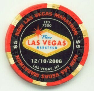 Mandalay Bay Las Vegas Marathon 2006 $5 Casino Chip