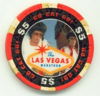 Mandalay Bay Las Vegas Marathon 2007 $5 Casino Chip