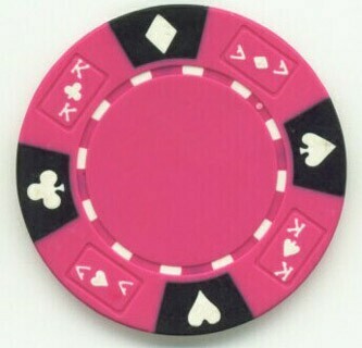 Cowboys & Bullets  Pink Poker Chips