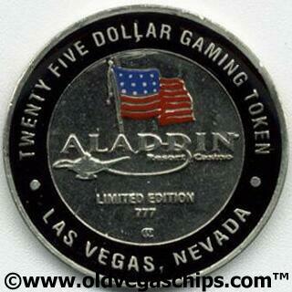 Aladdin Rodeo 2002 $25 Painted Token