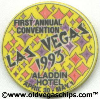 Aladdin CC & GTCC First Convention Promotional Casino Chip