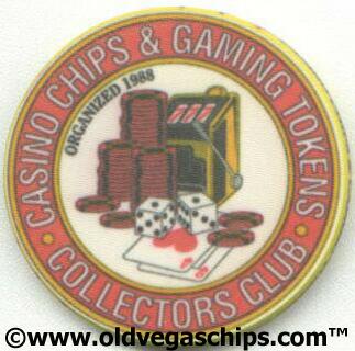 Las Vegas Aladdin CC & GTCC First Convention Promotional Casino Chip