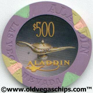 Aladdin Casino $500 Casino Chip