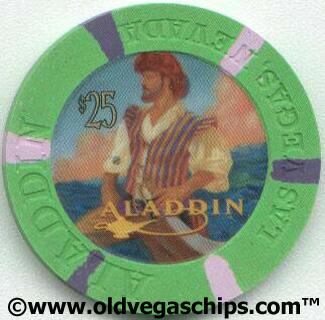 Aladdin $25 Casino Chip