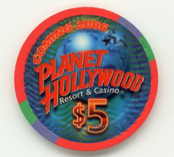 Las Vegas Aladdin Hotel Miss America 2006 $5 Casino Chip