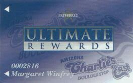 Las Vegas Arizona Charlie's East Slot Club Card