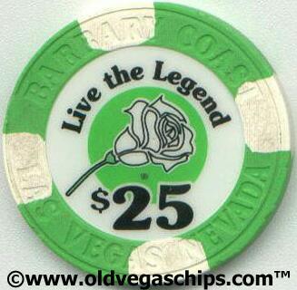 Las Vegas Barbary Coast $25 Casino Chip