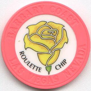 Las Vegas Barbary Coast Pink Roulette Casino Chip