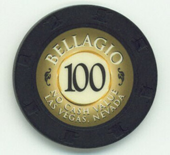 Las Vegas Bellagio $100 NCV Casino Chip