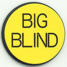 Big Blind Button For Poker Games