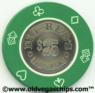 Big Reds $25 Casino Chip